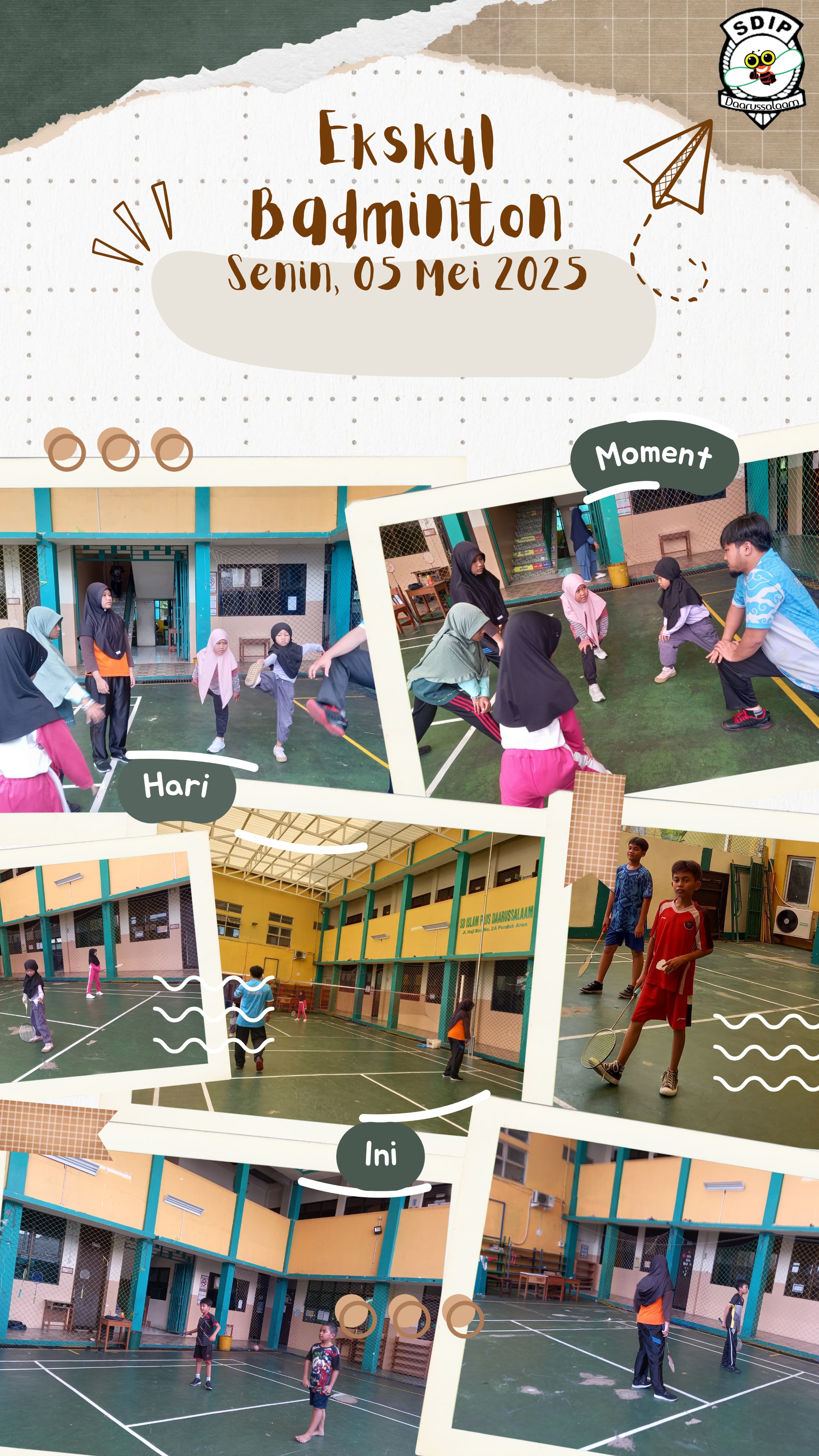 Raih Prestasi Lewat Raket